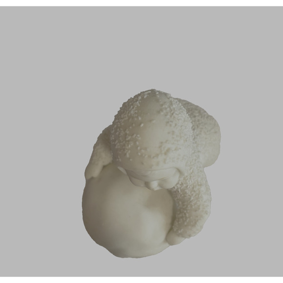 DEPT 56 SNOWBABIES PORCELAIN FIGURINE "I'M MAKING SNOWBALLS!" No Box READ - Picture 10 of 13